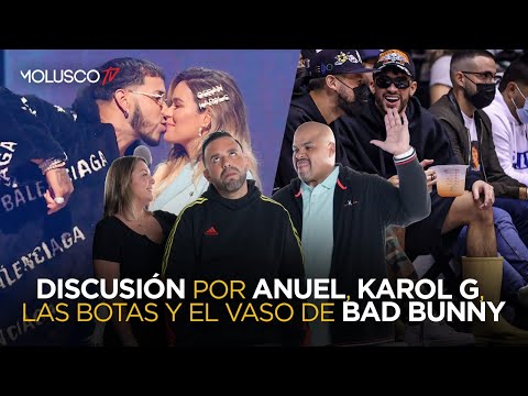 ¿ ANUEL en casa de KAROL G ? Ali le manda FUEGO a la gente por usar vasos de Bad Bunny