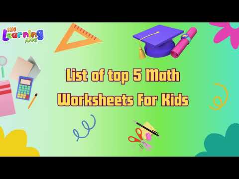 List of Top 5 Math Worksheets | Math Worksheet for Kids Online| Learn with Fun | TheLearningApps.com