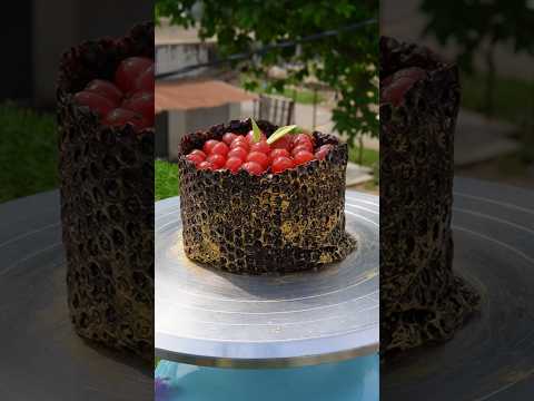 Chocolate Cake Design #cakedecorating #trending #viral #cake #youtubeshorts #shorts #ytshorts #food