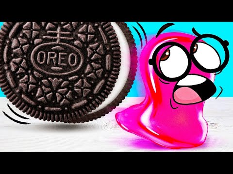 ¡Desafío de OREO GIGANTE DIY! ¿Podrá Super Slime Sam con él?🍪😲