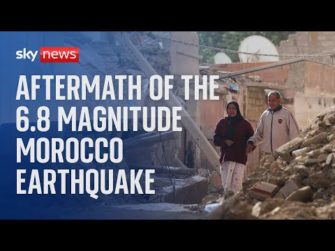 Watch live: A Moroccan town destroyed by the earthquake