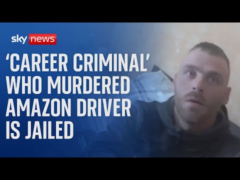 'Career criminal' who murdered Amazon driver is jailed for at least 30 years