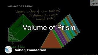 Volume of Prism