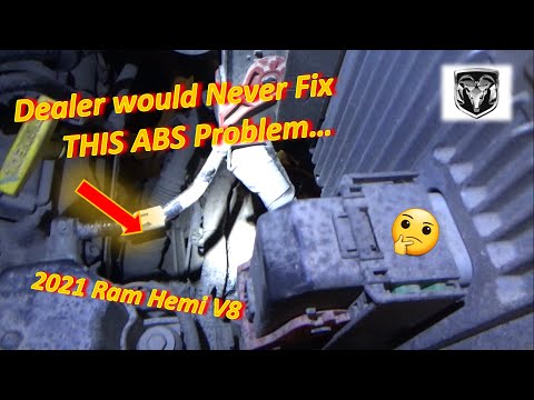 Dealer Would NEVER Find THIS ABS Problem!! ('21 Ram V8 C0031)