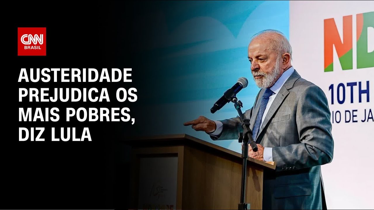 Lula sobre austeridade Pobre fica mais pobre | CNN 360º