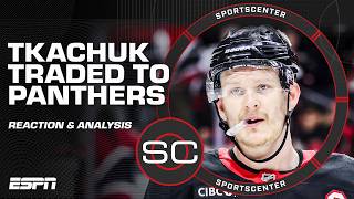 Brady Tkachuk traded to the Florida Panthers 🚨Teaming up with his brother Matthew | SportsCenter