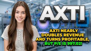 AXTI Nearly Doubles Revenue and Turns Profitable, But P/E Is 997.02! | AXTI Stock Analysis