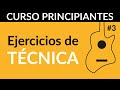 Estos son los Ejercicios de T?cnica M?S EFECTIVOS para principiantes Clases de guitarra desde cero