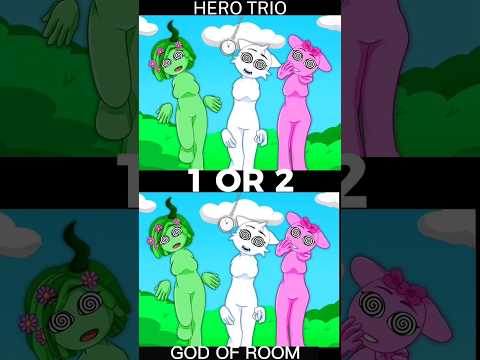 Hero trio or God of room? Sprunki #animation #art #edit #sprunki #gojo