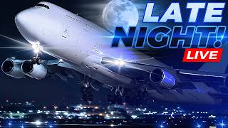 🔴LIVE LATE NIGHT AIRPORT ACTION at CHICAGO O'HARE | SIGHTS & SOUNDS of PURE AVIATION | AVGEEK PLANES
