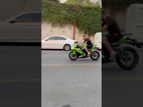 Zx-4RR transition Akrapovic full system 🎶💚Kawasaki