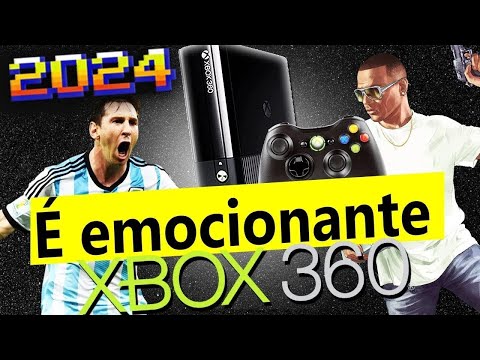 Xbox 360 Vai te Emocionar MUITO em 2024 -2025...nostálgico.