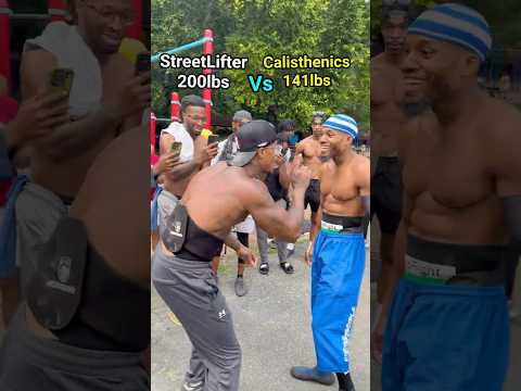 Calisthenics Athlete 141lbs Vs Street lifter 200lbs | Burpee Battle โโ @MRWATCHMEWORK202