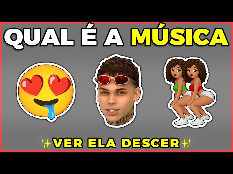😱 ADIVINHE A MÚSICA DO TIKTOK COM EMOJIS 🤔 COMPLETE A MÚSICA - DANCE SE SOUBER #quiz
