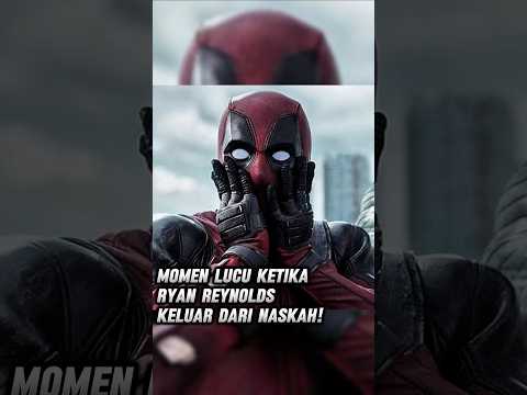 IMPROVISASI RYAN REYNOLDS YANG LEBIH LUCU DARI NASKAH ASLINYA #faktafilm #deadpool #hollywood