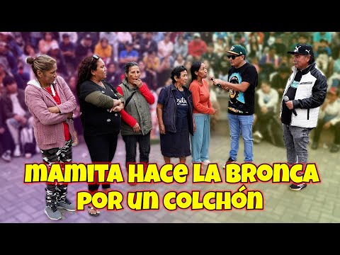 Mamita hace la bronca por su colchón , feliz día mamá
