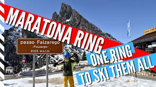 Maratona Ring – A Dolomites Ski Tour Following the Maratona dles Dolomites