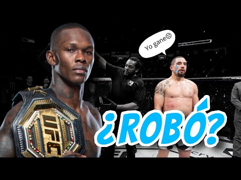 Por esto GANO Israel Adesanya (REACCIONES UFC 271) - ¿Robaron a Robert Whittaker?😱