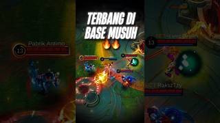 FANNY TERBANG DI BASE MUSUH🔥🔥 #shorts #mlbballstar #mobilelegendsbangbang