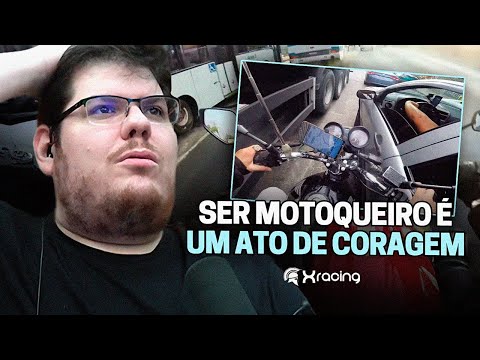 CASIMIRO REAGE: SUSTOS DE MOTO (EP. 231) AINDA BEM QUE DESVIEI! QUE BOQUETA | Cortes do Casimito