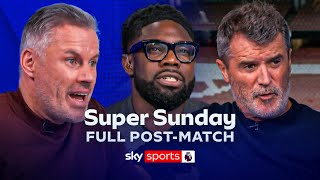 FULL Super Sunday post-match analysis! Carragher, Keane and Micah REACT to Arsenal 1-1 Man City 🔎