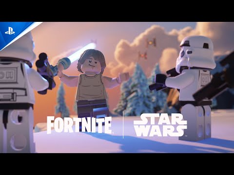 LEGO Fortnite - Star Wars Gameplay Trailer | PS5 & PS4 Games