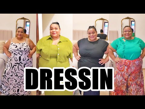 ROPA PLUS SIZE DE DRESSIN / PROBANDO NUEVOS VESTIDOS