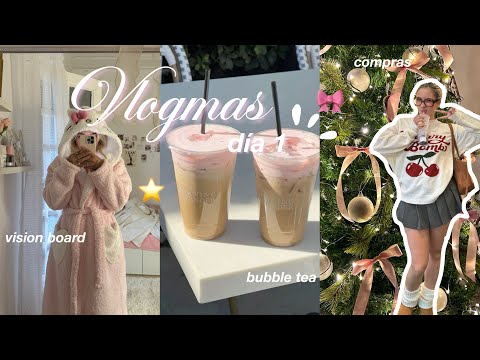 🎄VLOGMAS {abriendo calendarios de adviento, visionboard, compras...}🎀