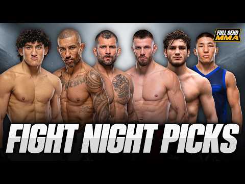 UFC Fight Night Picks &amp; Predictions: Rosas vs Barcelos + TUF Finals