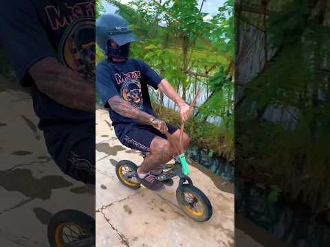 Eksperimen!! Modifikasi Sepeda Stang Sapu Lidi
