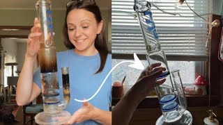 clean glass is happy glass :)