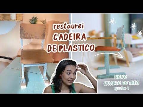 REFORMA de CADEIRA DE PLÁSTICO E METAL | Parte 4