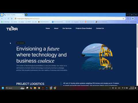 Website Logistic & Shipping Cover Image
