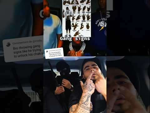 ♿ Crips Walk NLE Choppa Blue face LAPD Cops FBI Walk Crip Mac Gang signs Rollin 60s Crip