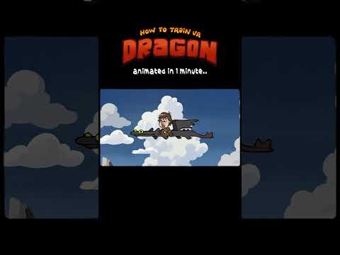How To Train Your Dragon in ONE MINUTE #shorts