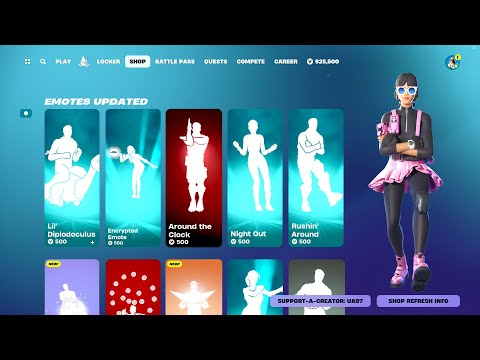Fortnite All NEW & UPDATED Emotes!