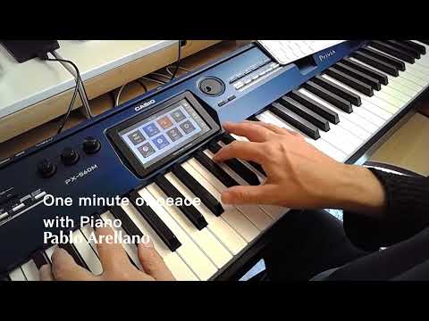 One minute of peace relaxing piano music