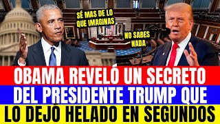 Obama DEJA MUDO a Trump en VIVO tras revelar secretos que nadie esperaba