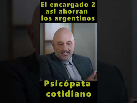 El encargado 3 así ahorran los argentinos📢 Psicópata cotidiano 📢  #shorts #disney #series