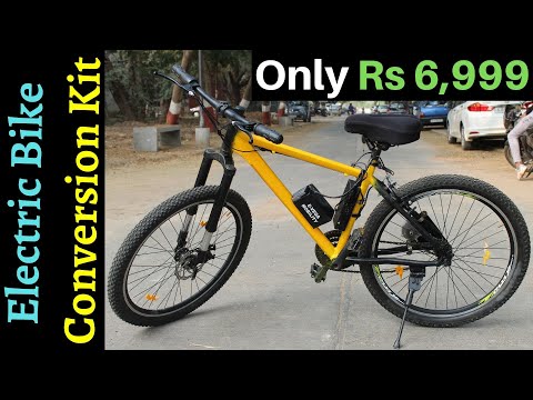 Convert Your Cycle into ebike in just Rs 6,999 | EBIKE KIT