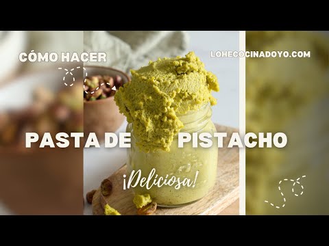 ¡Pasta de Pistacho Casera PERFECTA! El Secreto para un Color Verde Vibrante