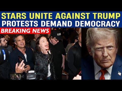 Celebrities Rally Against Trump's Policies at 'No Kings' Protests