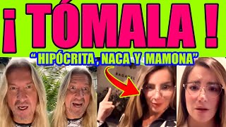 JAVIER CERIANI DESTROZA DURO a LADY POLANCO CLAUDIA MOLLINEDO