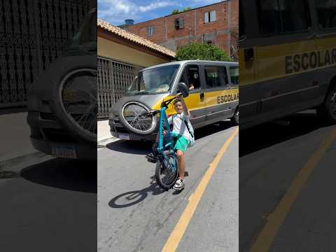 Eu entendi grau negativo ? Antes de ir pra escola ? 📒🔥🥷 #shorts #grau #bike #viral #escola #244