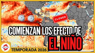 El Niño podría ser el más fuerte en récord. Sus efectos en América y la temporada de huracanes.