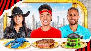 COMIDA FAVORITA DE CADA FAMOSO! NEYMAR & ANA CASTELA