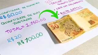 Juntando R$1750 em Dinheiro dicas para investir