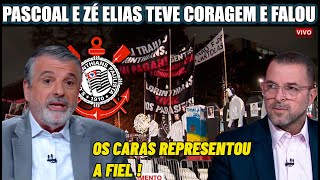 💥ZÉ ELIAS E PASCOAL SURPREENDEU E FALOU O QUE NINGUÉM TEM CORAGEM ! MANIFESTAÇÃO GAVIÕES DA FIEL