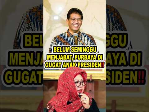 Baru 1 Minggu Menjabat, Purbaya di Gugat Anak Presiden Soeharto‼️ Ada Apa⁉️ #beritaviral #menkeu