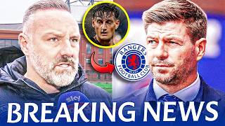 🔵GERRARD ADMITS THE TRUTH ABOUT WHY HE WALKED… AND NOW ANDERSEN’S  COMMENTS! RANGERS FC NEWS